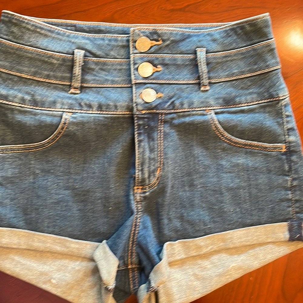 Denim shorts by Garage juniors size 5